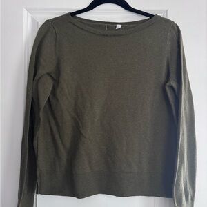 GAP Olive Crewneck Sweater